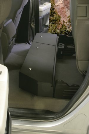Toyota Tundra Underseat Storage Box - Rear - Tuffy Products - Lockbox - Black - `07-`22
